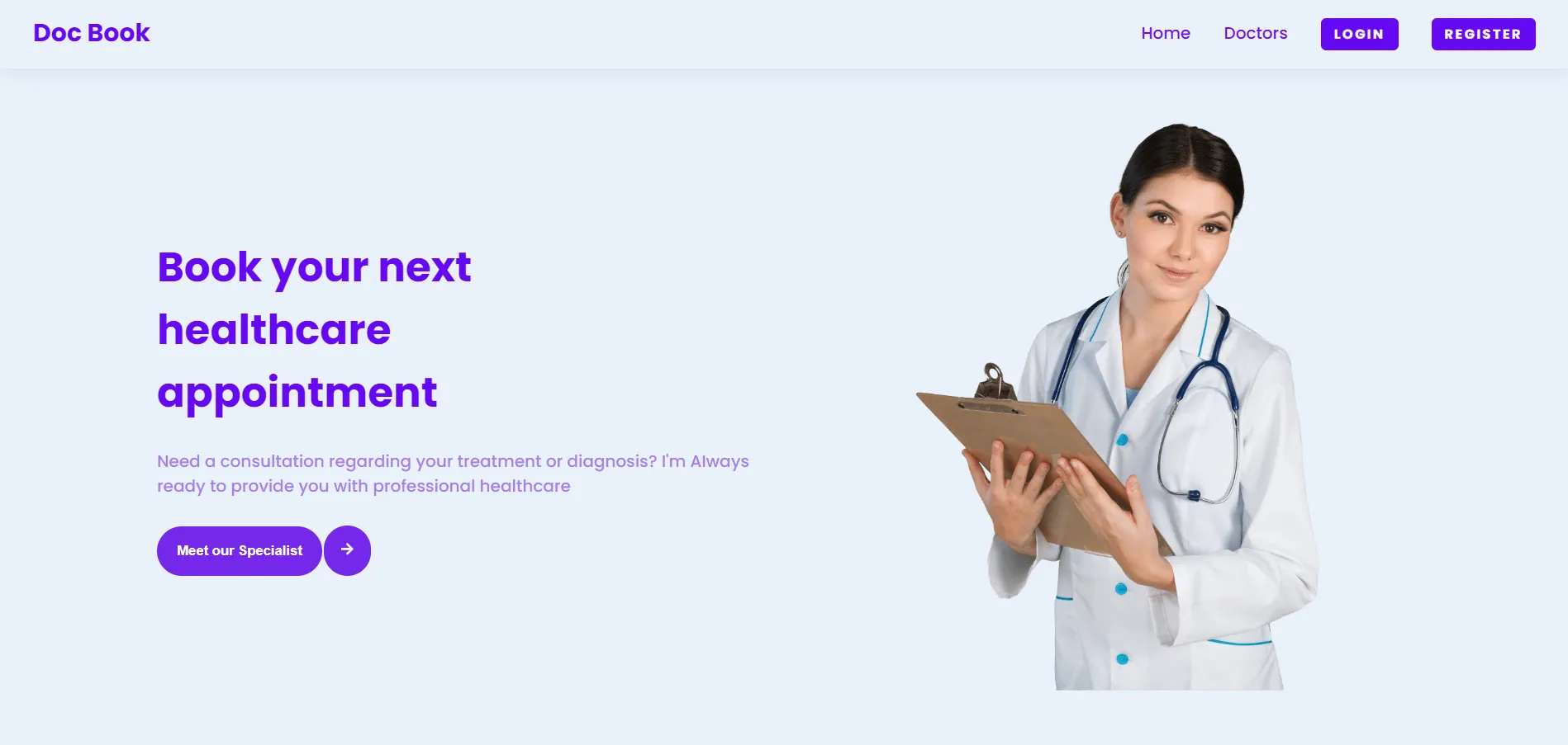 Doc Book – Doctor Appointment System