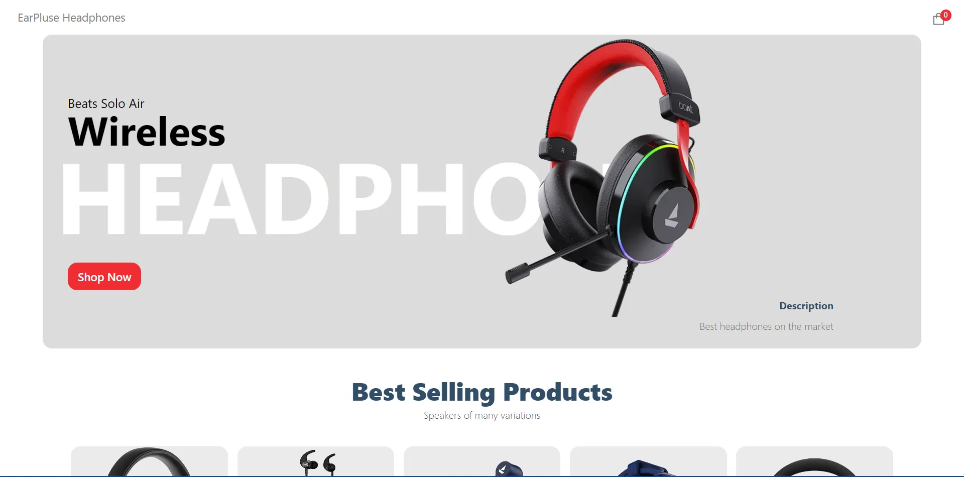 EarPluse – Modern E-Commerce