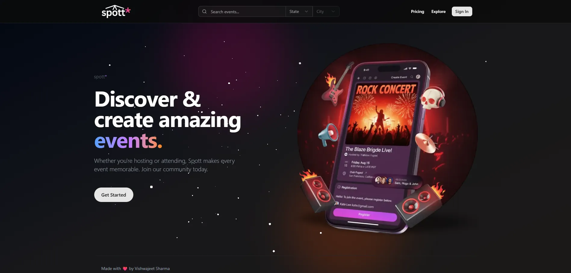 Spott – AI Event Discovery